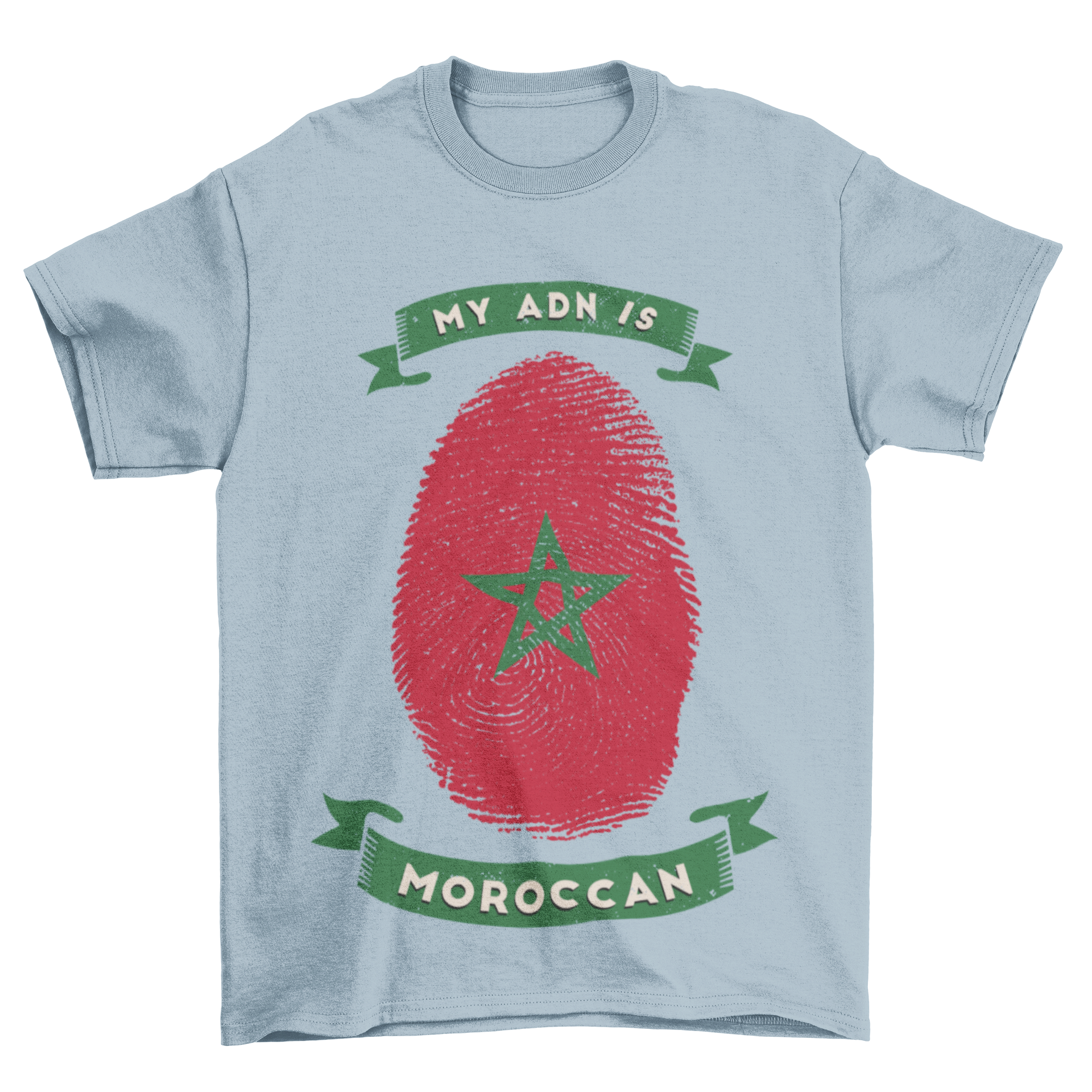 A customizable t-shirt design featuring a fingerprint and editable text for personalized fashion.